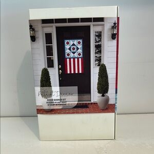 Door Banner Kit - Red, Blue, White